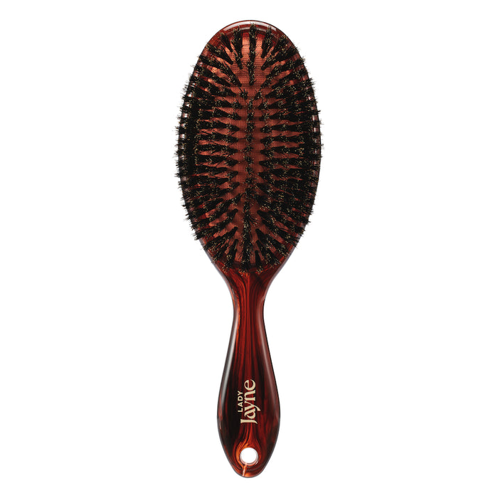 Lady Jayne Pad Brush 100% Boar Bristle Large