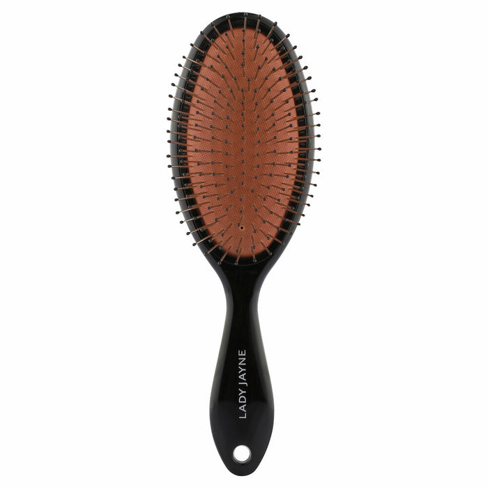 Lady Jayne Pad Brush Metal Pin Large