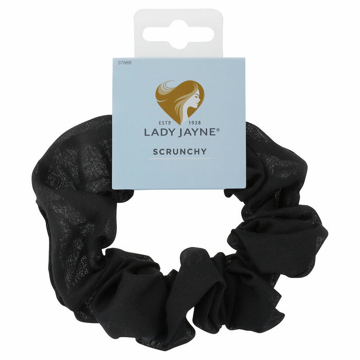 Lady Jayne Scrunchy Black Large