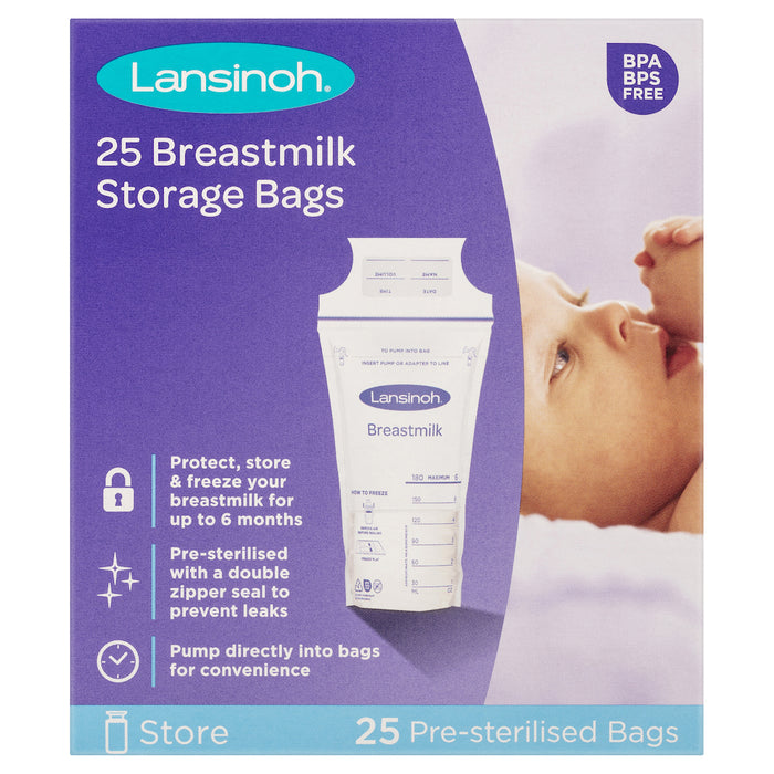 Lansinoh Breast Milk Storage Bags 25