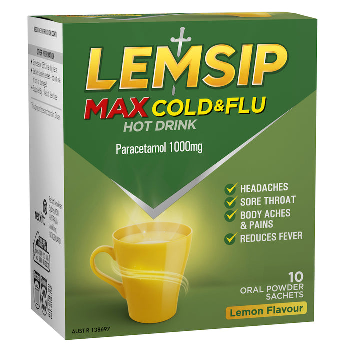 Lemsip Sachets Maximum Strength 10