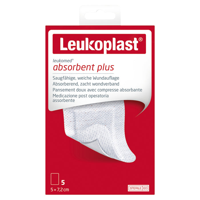 Leukomed T Plus Sterile 5cm x 7.2cm Box 5