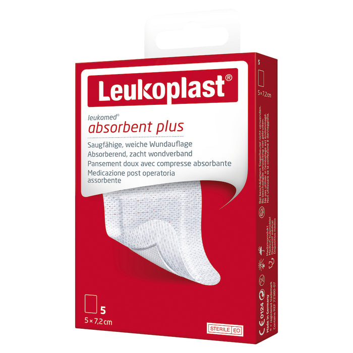 Leukomed T Plus Sterile 5cm x 7.2cm Box 5