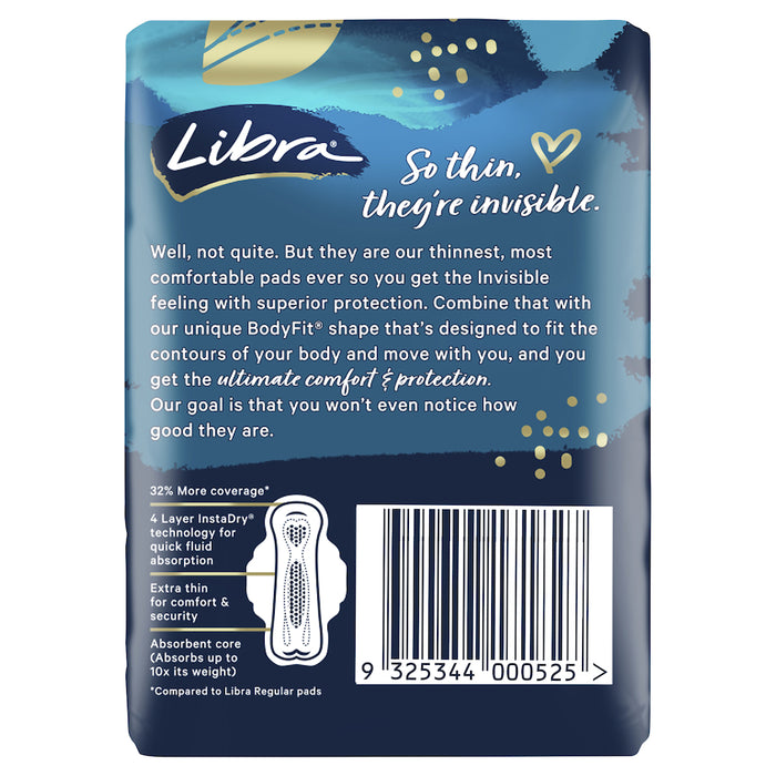 Libra Invisible Pads Goodnights 10