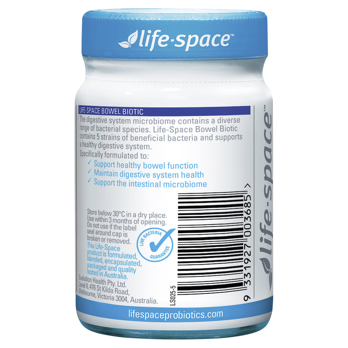 Life-Space Bowel Biotic 60 Capsules