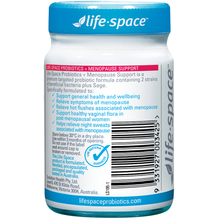 Life-Space Menopause Probiotics 30 Caps