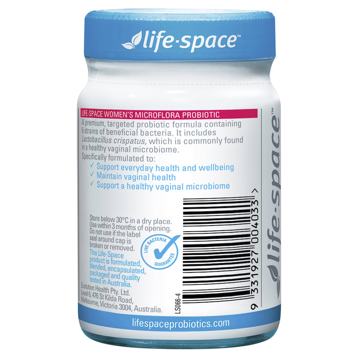 Life-Space Women's Microflora Probiotic 60 Capsules