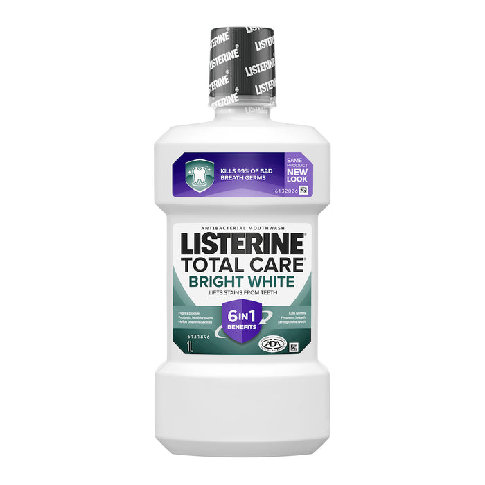 Listerine Bright White Mouth Wash 1 Litre