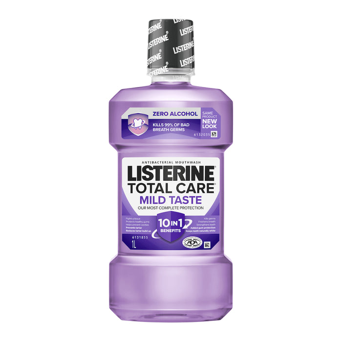 Listerine Mouthwash Total Care Zero 1 Litre