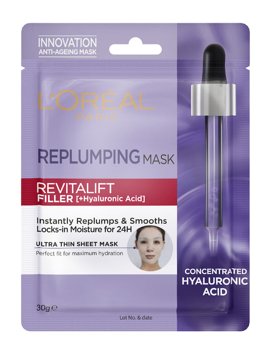 L'Oreal Revitalift Filler Replumping Tissue Mask 50ml