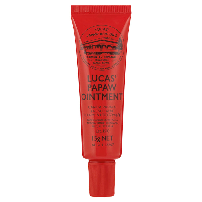 Lucas Papaw Ointment 15g Lip Applicator Tube