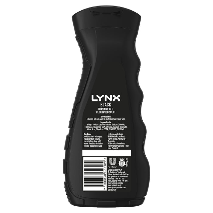 Lynx Shower Gel Black 400ml