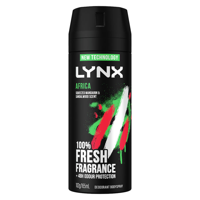 Lynx Body Spray Africa 165ml