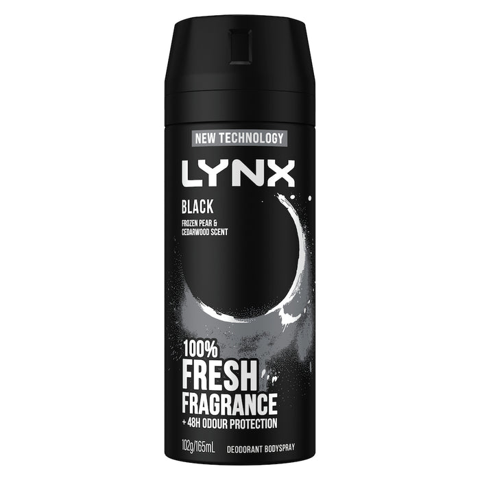 Lynx Body Spray Black 165ml