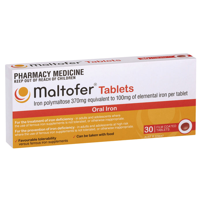 Maltofer 100mg Tablets 30