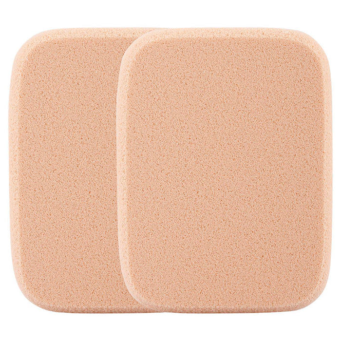 Manicare Foundation Sponge Brown Rectangle Latex 2 Pack