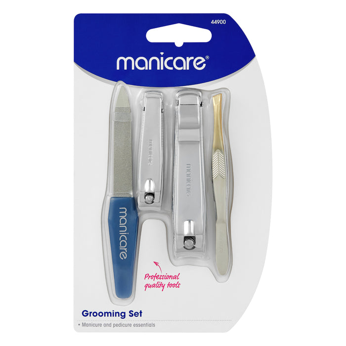 Manicare Grooming Set Manicure & Pedicure 4 Piece