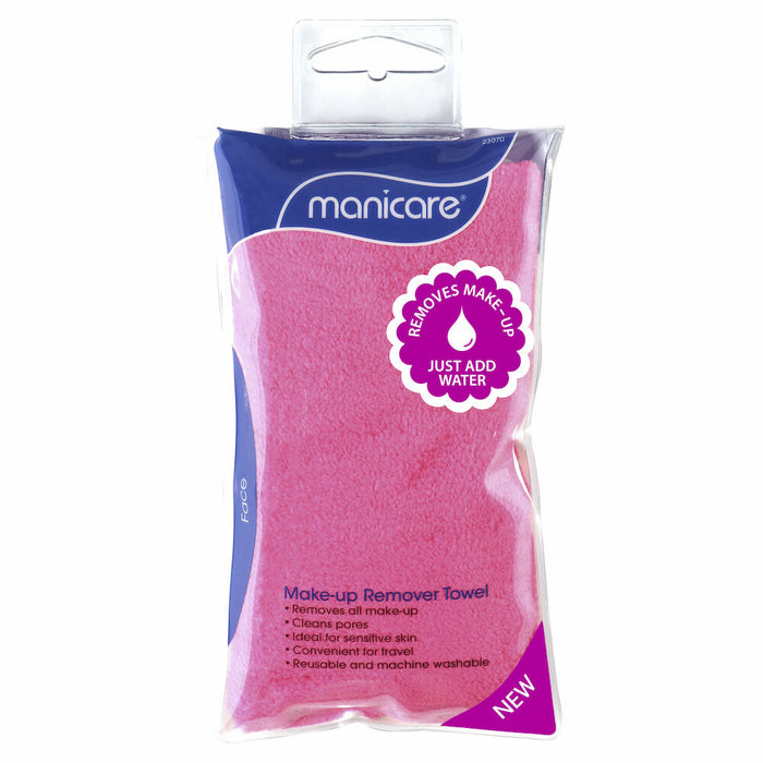 Manicare Make-Up Remover Towel Pink