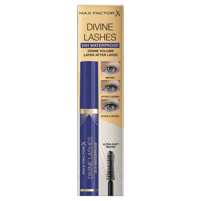 Max Factor Mascara Devine Lashes Waterproof Rich Black