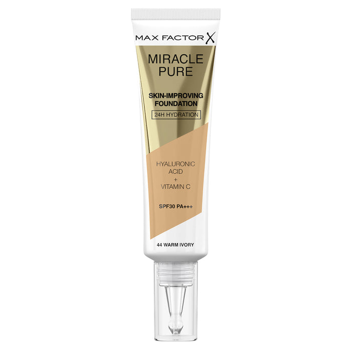 Max Factor Miracle Pure Foundation 44 Warm Ivory