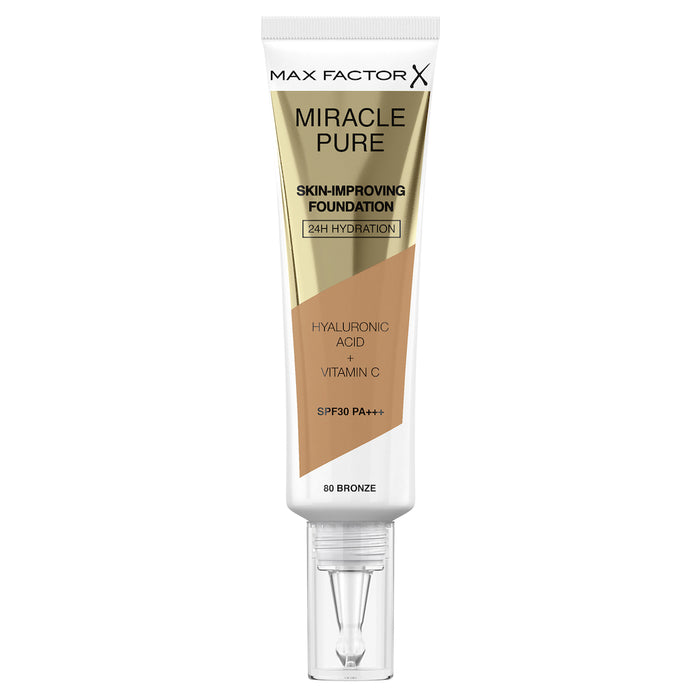 Max Factor Miracle Pure Foundation 80 Bronze