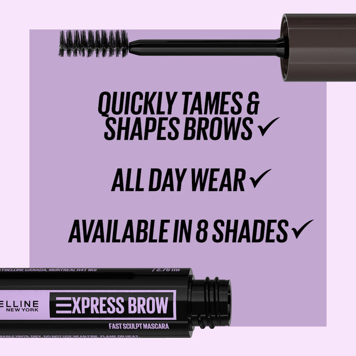 Maybelline Brow Fast Sculpt Brow Gel Mascara Deep Brown