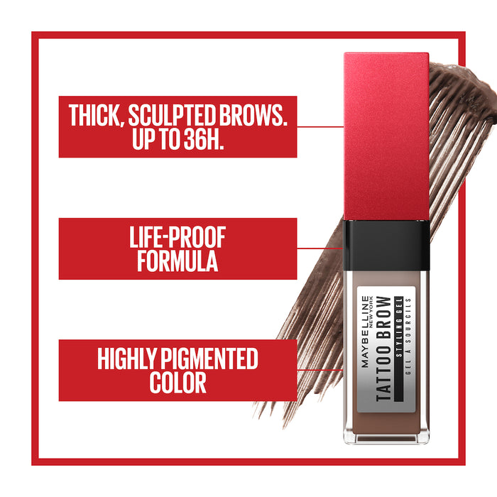 Maybelline Brow Tattoo 3 Day Tint Medium Brown