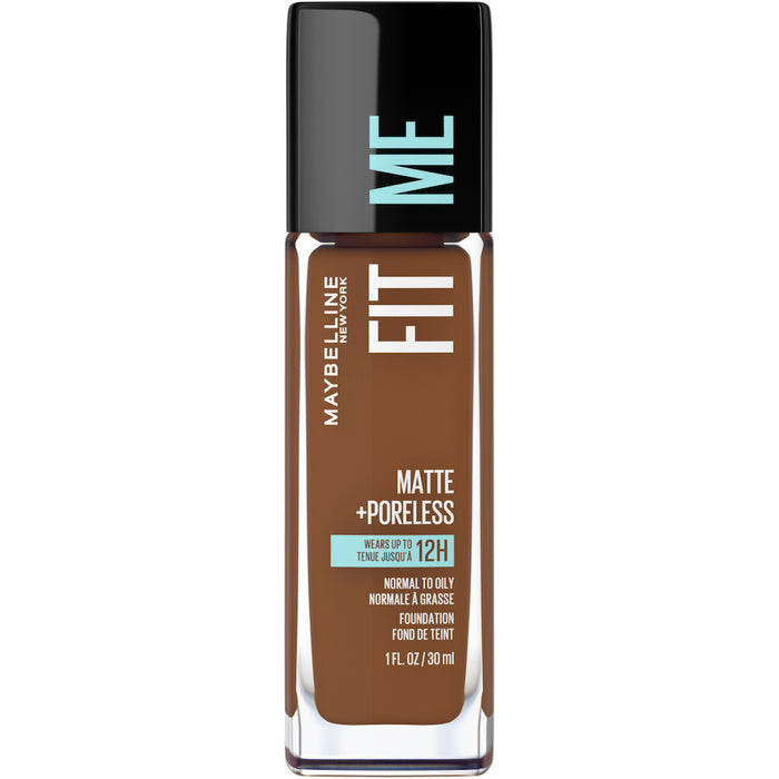 Maybelline Fit Me Foundation Matte Poreless 370 Deep Bronze