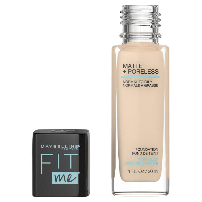 Maybelline Fit Me Matte Poreless Foundation 115 Ivory 30mL