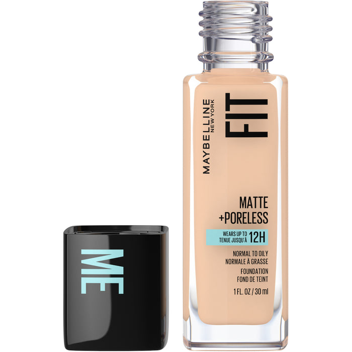 Maybelline Fit Me Matte Poreless Mattifying Liquid Foundation Creamy Beige 122