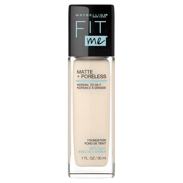 Maybelline Fit Me Matte Poreless Mattifying Liquid Foundation Porcelain 110