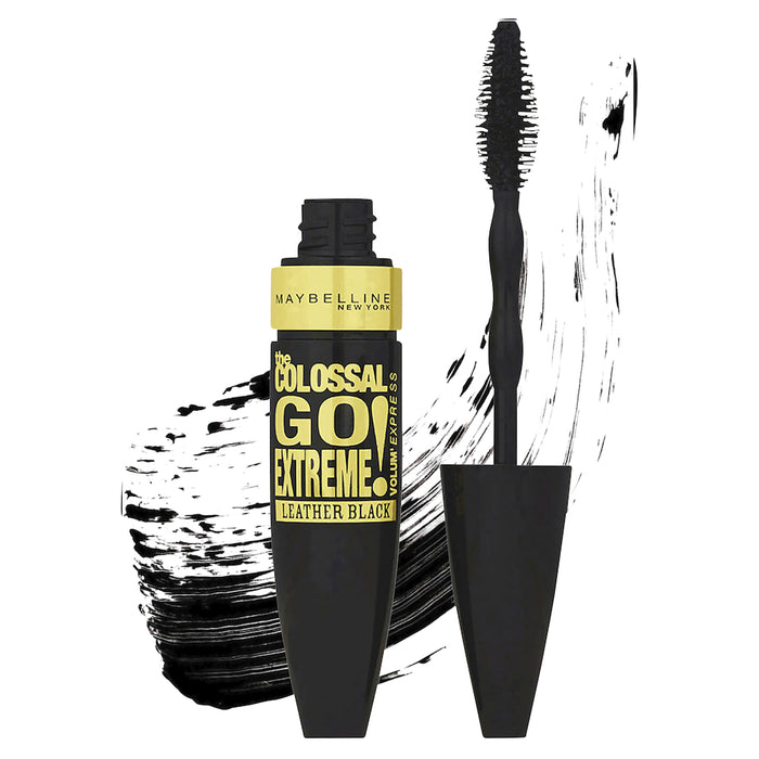 Maybelline Mascara Volume Express Go Extreme Leather Black Carded