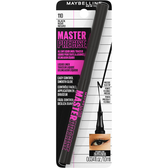 Maybelline Master Precise Liquid Eyeliner - Blackest Black