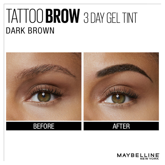 Maybelline Tattoo Brow Gel Tint Dark Brown