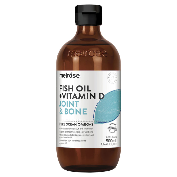 Melrose Fish Oil with Vitamin D 500ml