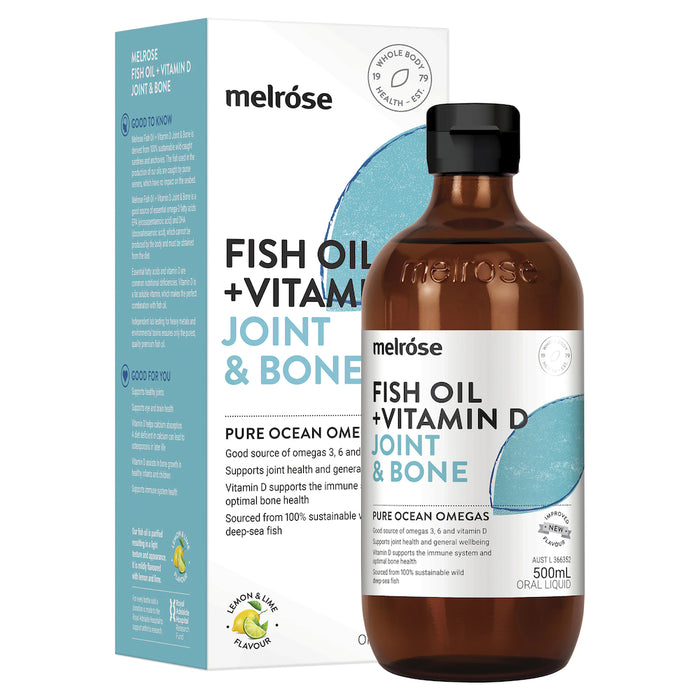 Melrose Fish Oil with Vitamin D 500ml