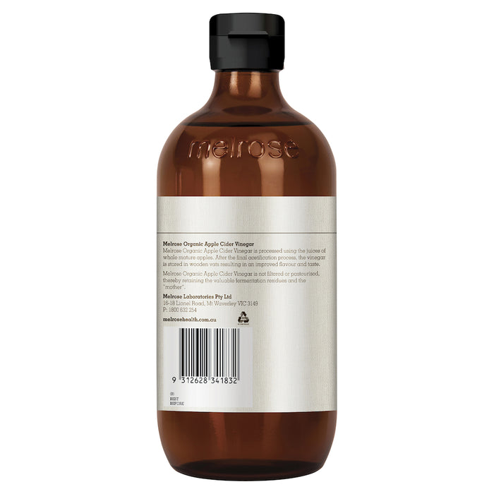 Melrose Organic Apple Cider Vinegar 500ml