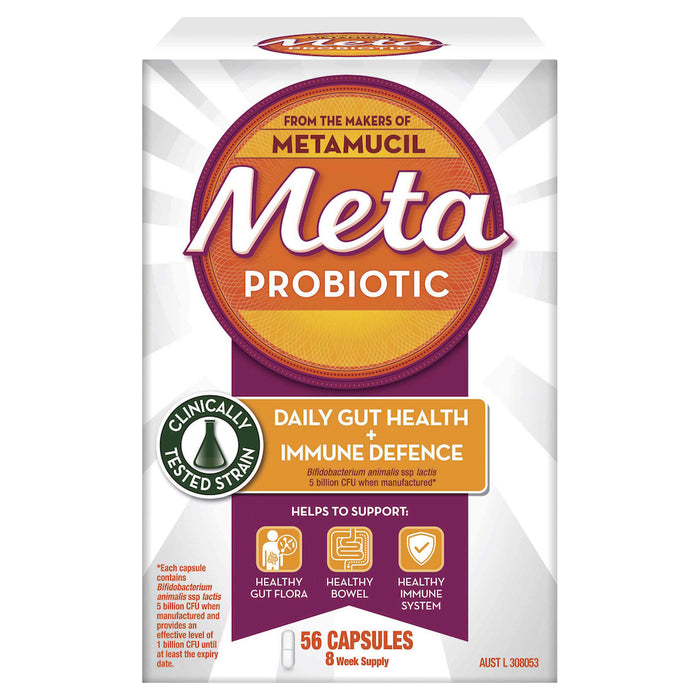 Metamucil Probiotic Immune Capsules 56