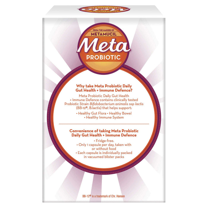 Metamucil Probiotic Immune Capsules 56