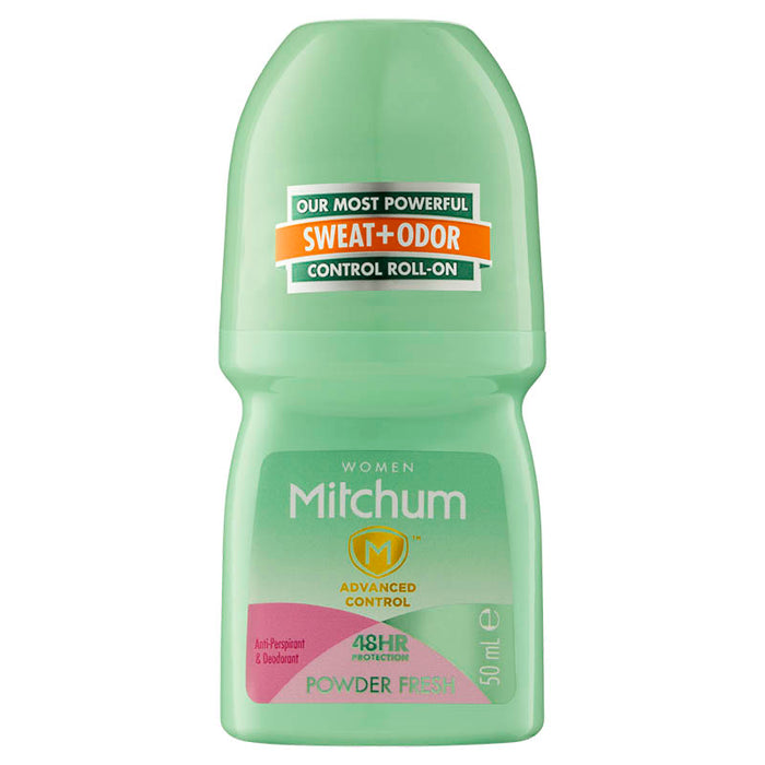 Mitchum For Women Anti-Persirant Deodorant Roll On Powder Fresh 50ml