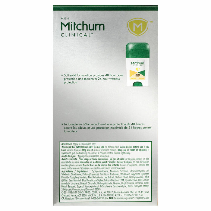 Mitchum Clinical For Men Deodorant Sport 45g