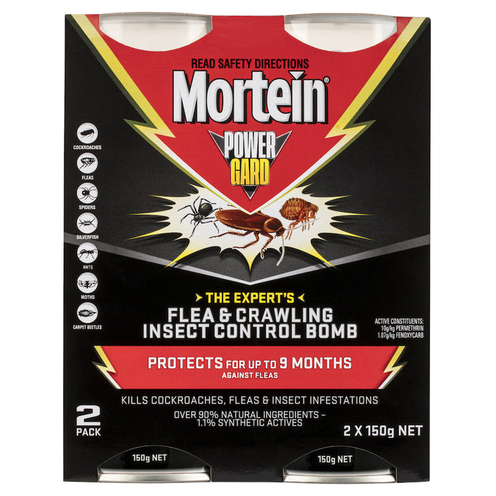 Mortein Powergard Flea Bomb 150g