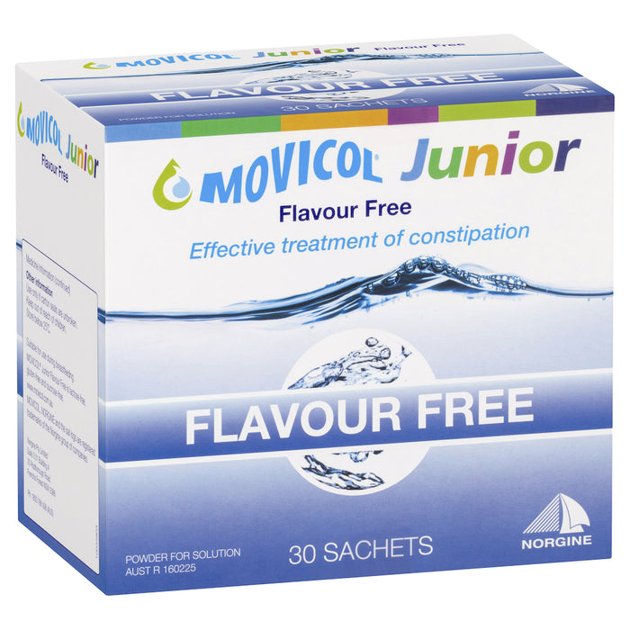 Movicol Sachets Junior Flavour Free 30