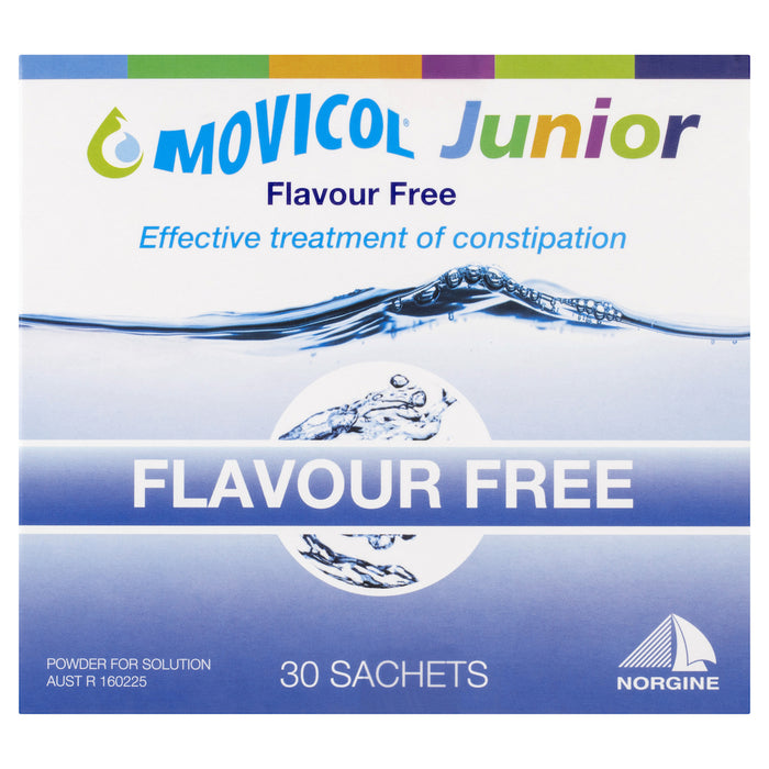 Movicol Sachets Junior Flavour Free 30