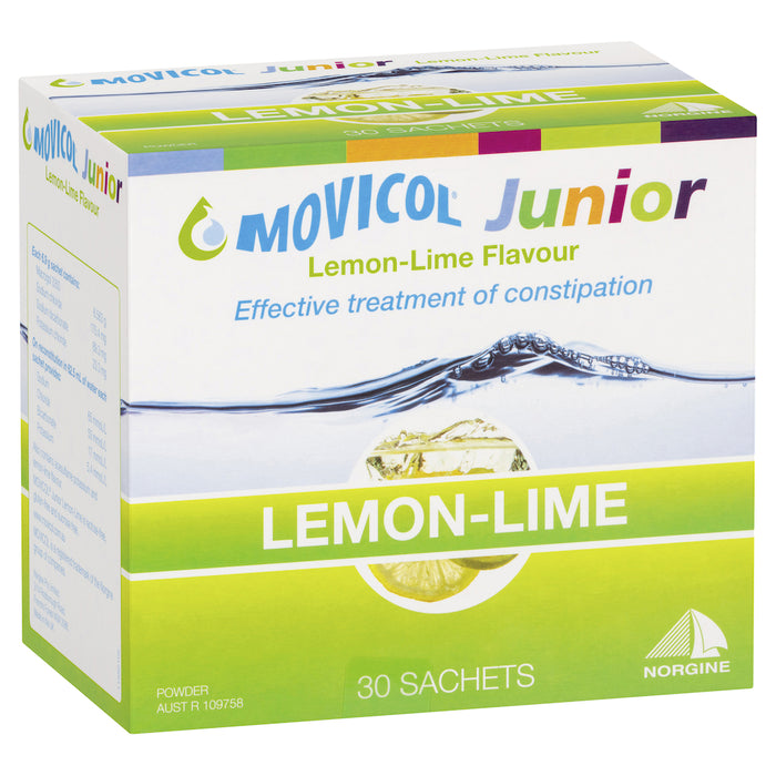 Movicol Sachets Junior Lemon-Lime 30