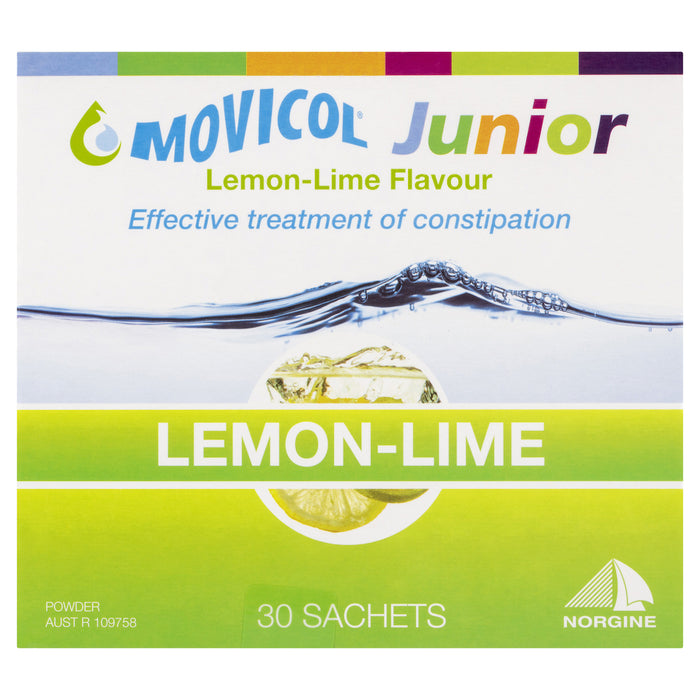 Movicol Sachets Junior Lemon-Lime 30