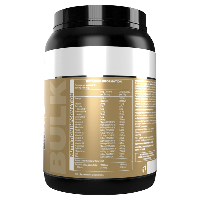 Musashi Bulk Protein Powder Chocolate Milkshake 900g