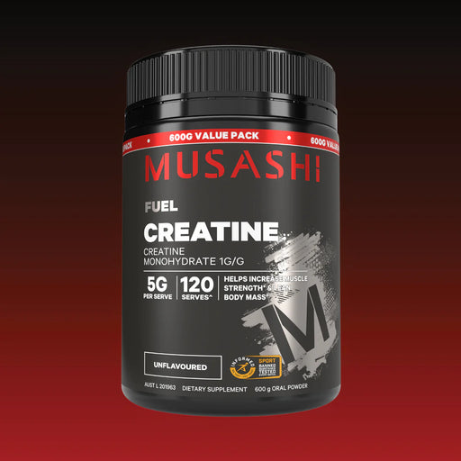Musashi Creatine 600g Powder Uflavoured.