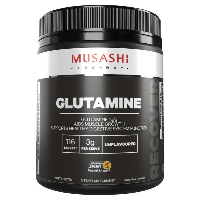 Musashi Glutamine Unflavoured 350g