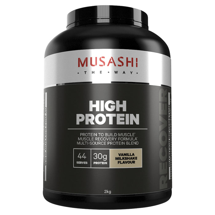 Musashi High Protein Vanilla Milkshake Flavour 2kg